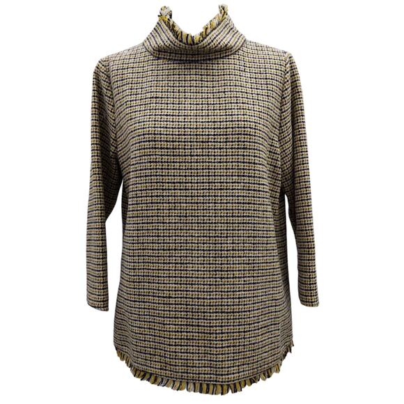 Ann Mashburn Wool Blend Tweed Top - Picture 2 of 11